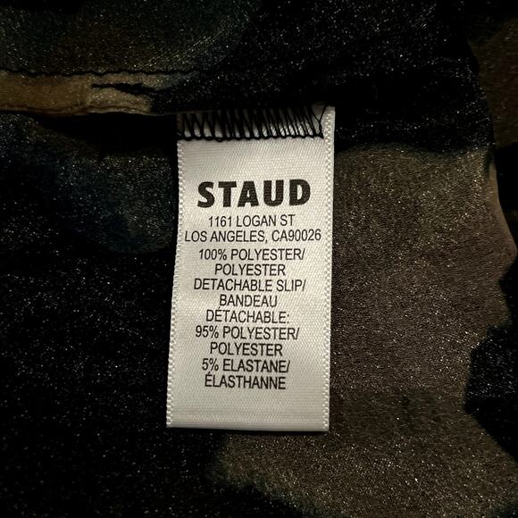 NEW NWT STAUD Albee Maxi Dress in Botanical Shadows Floral - Picture 10 of 10